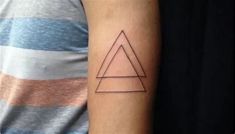 Double Triangle Tattoo Meaning Unveiling The Symbolism Behind This