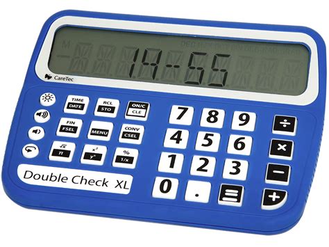 Doublecheck Xl Talking Desktop Calculator Caretec Doublecheck Xl Talking Desktop Calculator Caretec