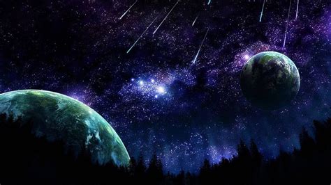 Download Shooting Stars 1920X1080 Hd Space Wallpaper Wallpapers Com