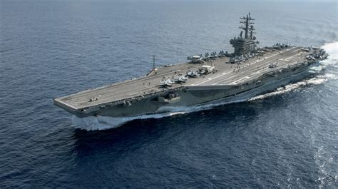 Download Wallpaper Sea Carriers Uss Ronald Reagan Cvn 76 Uss Nimitz