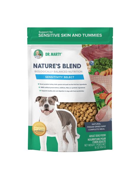 Dr Marty Nature S Blend Sensitivity Select Dog Food 48 Ounces Pet