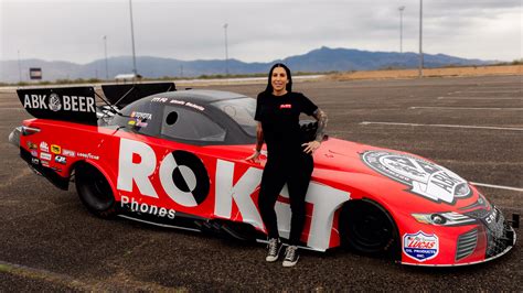 Drag Racer Alexis Dejoria Has Become A Serious Contender In Funny Car Los Angeles Times
