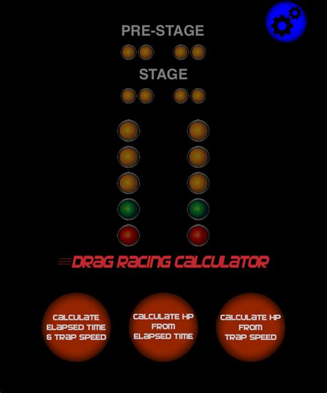 Drag Racing Calculator Mach Cherub