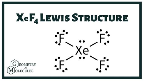 Draw The Lewis Structure Of Xef4 Include Lone Pairs