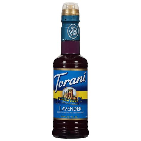 Drink Syrups Torani Sugar Free Lavender Syrup 12 7 Fl Oz Fairway Sugar Free Torani Syrup