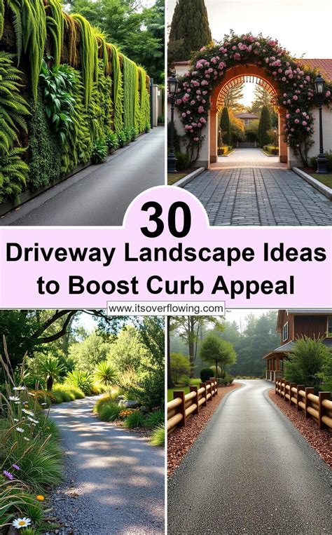 Driveway Landscape Ideas Boost Curb Appeal Effortlessly