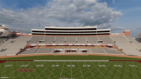 Drone Footage Doak Campbell Stadium Lighting Renovations Look Amazing