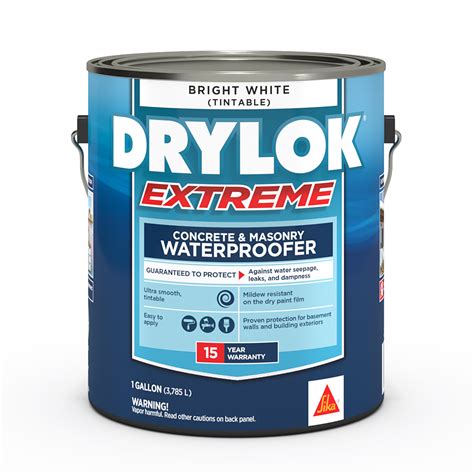 Drylok Extreme Masonry Waterproofer Best Waterproofing Paint Drylok Extreme Masonry Waterproofer Best Waterproofing Paint