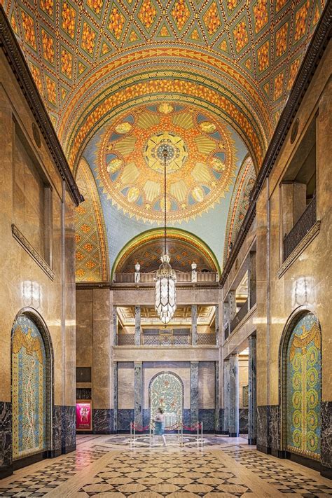 Dubbed Detroit S Largest Art Object The Fisher Building Fisherbldgdet Is A Celebration Of Craftsmanship Culture And Community Designed By Legendary Architect Albert Kahn And Completed In 1928 This National Historic Landmark Is