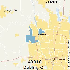 Dublin Ohio 270 Dublin Dublin Zip Code Map Dublin Zip Codes