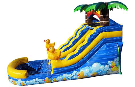 Duck Inflatable Water Slide 13 Ft