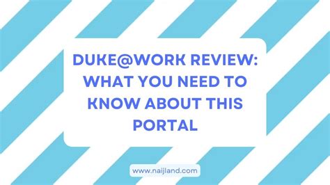 Duke at Work Everyday