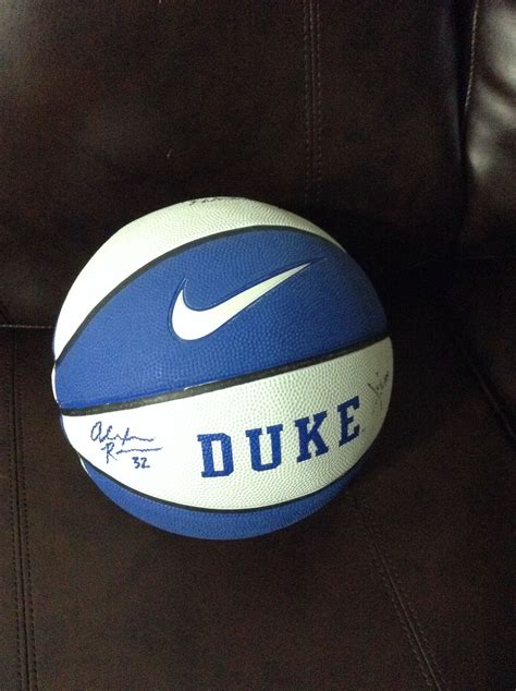 Duke Basketball Signed Memorabilia