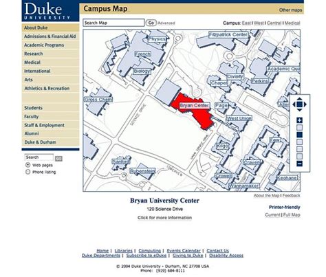 Duke University Campus Map Maps Duke Edu David Eisinger Flickr