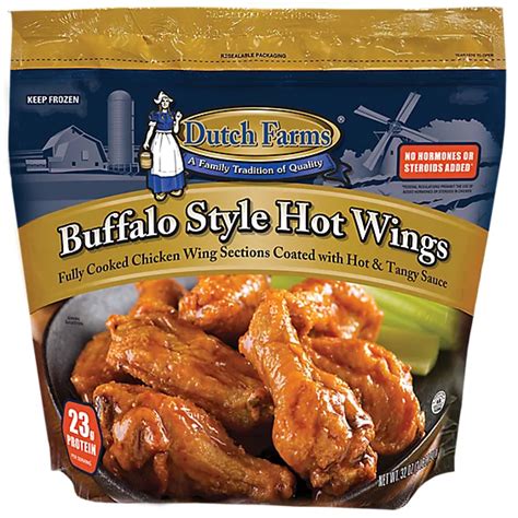Dutch Farms Fully Cooked Buffalo Wings 32 Oz Jewelosco