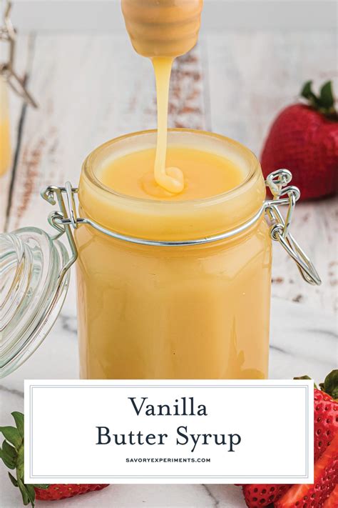 Dutch Honey Syrup Vanilla Butter Syrup Recipe Omg Make This