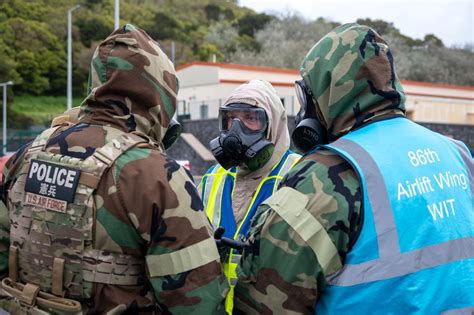Dvids Images 65 Abg And Portuguese Air Force Conduct First Bilateral Cbrne Exercise At Lajes Field Image 6 Of 7