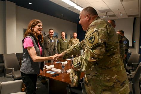 Dvids Images Congresswoman Nancy Mace Visits Mcentire Joint
