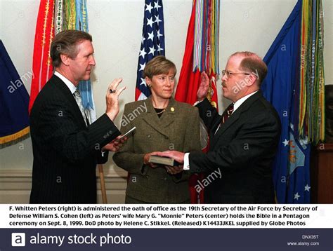 Dvids Images F Whitten Peters Is Administered The Oath Of Office As The 19Th Secretary Of The Air Force