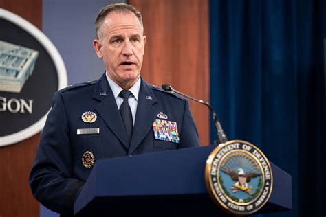Dvids Images Pentagon Press Secretary Air Force Brig Gen Pat Ryder Conducts Press Briefing Image 4 Of 10
