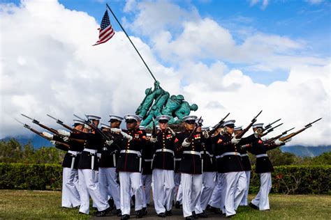 Dvids Images The U S Marine Corps Silent Drill Platoon Rehearses Aboard Marine Corps Base Hawaii Image 10 Of 14