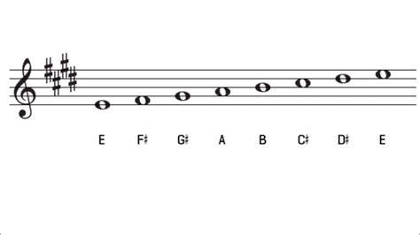 E Major Scale Music Theory
