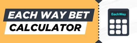 Each Way Bet Calculator Aiprofit