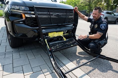 Eagan Pd Hopes Grappler Police Bumper Can Stop Vehicle Pursuits Eagan Pd Hopes Grappler Police Bumper Can Stop Vehicle Pursuits