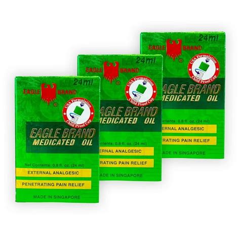 Eagle Brand Medicated Oil 36 Ml Pack Of 12 Exp 11 2027 Walmart Com