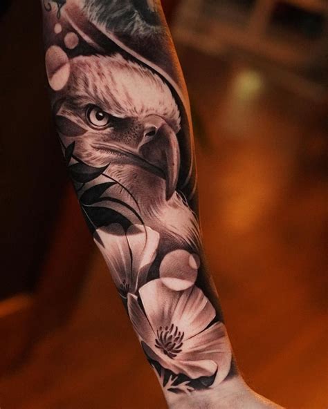 Eagle Tattoo Design Flower Tattoo Design Woman Tattoo Design Man