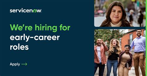 Early Career At Servicenow Servicenow Jobs Servicenow Early Careers