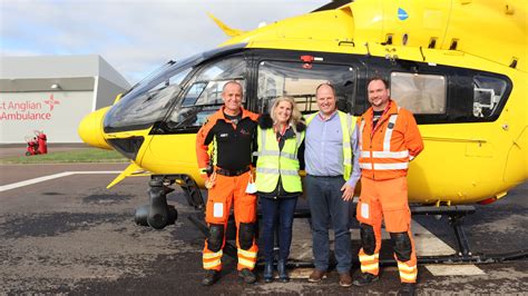 East Anglian Air Ambulance Are Finalists At Pride Of Britain Awards