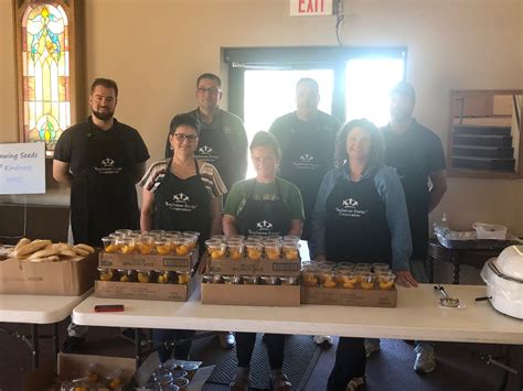 East River Employees Volunteer At Gathering Meal East River Electric