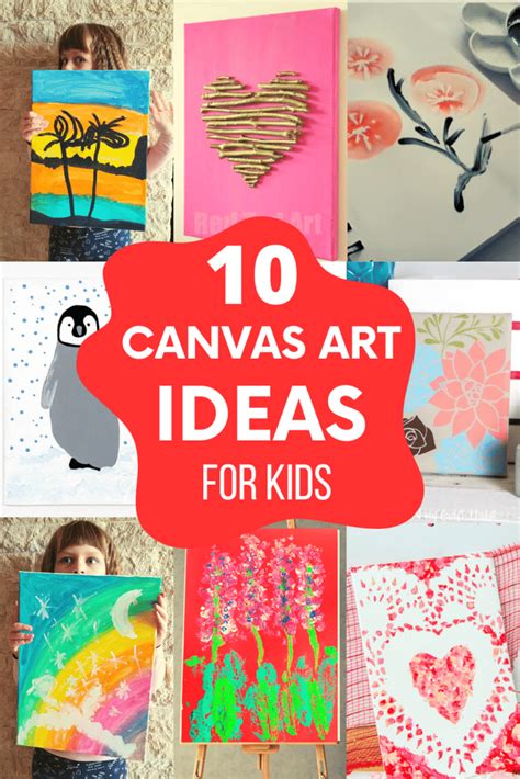 Easy Canvas Painting For Kids