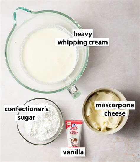 Easy Mascarpone Whipped Cream Recipe Whole Foods Copycat The Stush