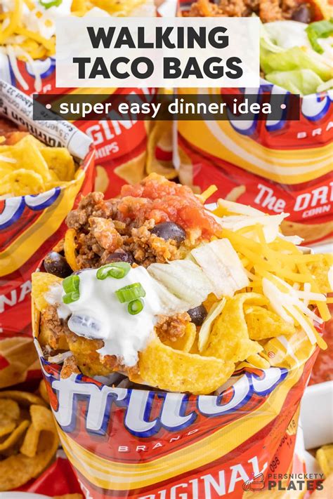 Easy Walking Taco Bags Recipe