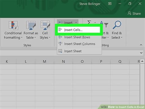 Easy Ways To Insert Cells In Excel 5 Steps With Pictures Easy Ways To Insert Cells In Excel 5 Steps With Pictures