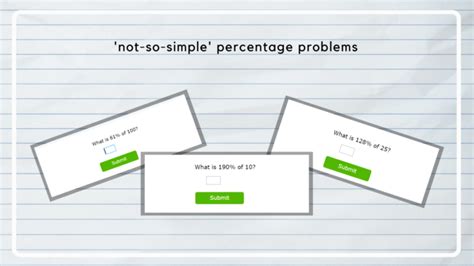 Easy Ways To Solve Percentage Problems Without A Calculator Math You