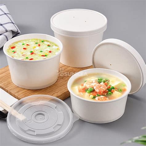 Eco Friendly Choice Best Disposable Bowls For Hot Soup Yoonpak