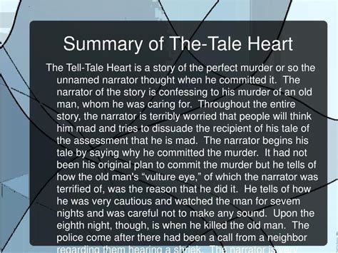 Edgar Allan Poe The Tell Tale Heart Summary And Analysis Lecturia