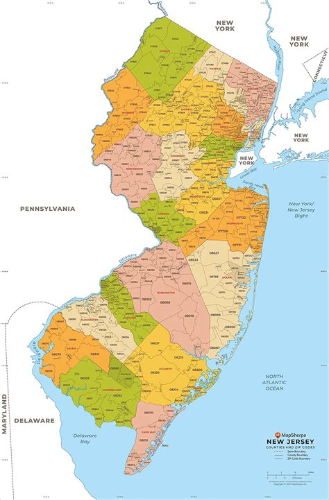 Editable New Jersey Map With Counties Zip Codes Illustrator Pdf Digital Vector Maps Editable New Jersey Map With Counties Zip Codes Illustrator Pdf Digital Vector Maps