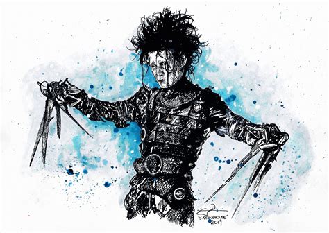 Edward Scissorhands By Kenneth Ink
