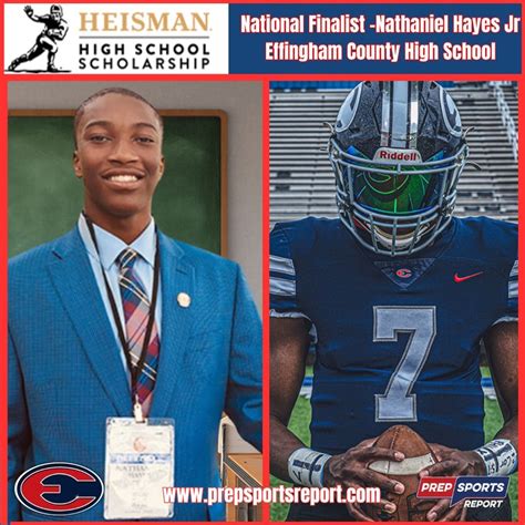 Effingham Co Hs Hayes Multi Sport Student Athlete Is One Of Twelve