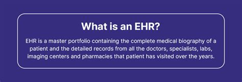 Ehr Medical Abbreviation