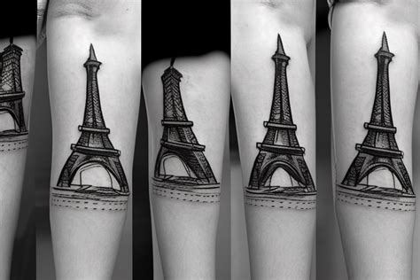Eiffel Tower Tattoo Ankle Eiffel Tower Tattoo Ankle
