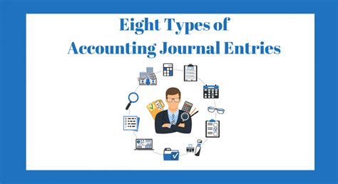 Eight Types Of Accounting Journal Entries Eight Types Of Accounting Journal Entries