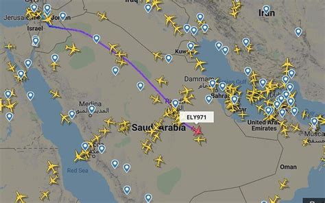 El Al Flight Lands In Uae After Becoming 1St Israeli Plane To Cross Saudi Arabia The Times Of Israel