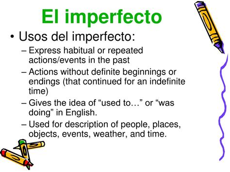El Imperfecto Ppt Download