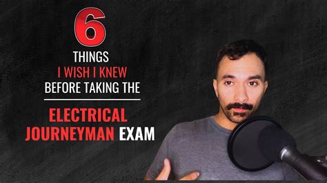 Electrical Journeyman Exam 6 Things I Wish I Knew Before I Took It The Young Electrician Youtube