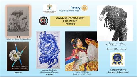 Elementary Schools Rotary Club Of Kissimmee West Art Contest